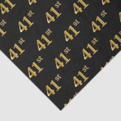 ブラック、フェイク金ゴールド41位(41位)イベント 薄葉紙 (詳細)