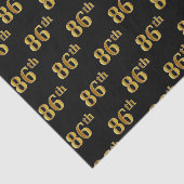 ブラック、フェイク金ゴールド86位(86位)イベント 薄葉紙 (詳細)