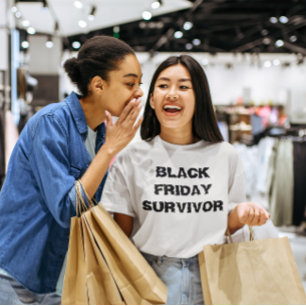 ブラック・フライデー・サバイバー女子Tシャツ Tシャツ