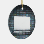 ブラック·フライデー·セール·コピー·宇宙オン·ラッ白熱［赤熱］光を放つプトップ セラミックオーナメント (右)