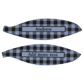 ブラック&ブルーのプレイド、バッファローのプレイド、ランバージャック バスケットボール (パネル)