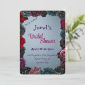 ブラック、ブルー、レッドローズ 招待状 (スタンド正面)