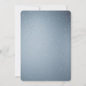 ブラック、ブルー、レッドローズ 招待状 (裏面)