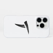 ブラック・プレデター iPhoneケース (裏面横)