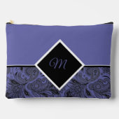 ブラック&ペリペイズリーモノグラム アクセサリーポーチ (正面)