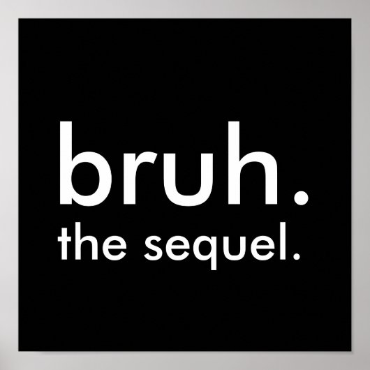 ブラック&ホワイトおもしろい引用文ブルー。続編。 ポスター (正面)