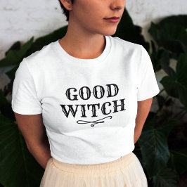 ブラック＆ホワイトの女性用ハロウィン Tシャツ