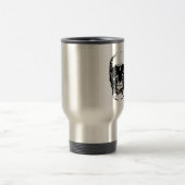 ブラック&ホワイトアーポップ・アートのトスカル トラベルマグ (中央)