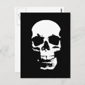 ブラック&ホワイトアーポップ・アートのトスカル ポストカード (正面/裏面)