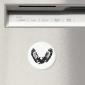 ブラック&ホワイトイーグル マグネット (インサイチュ (食洗機))