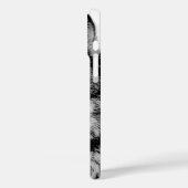 ブラック&ホワイトウルフ Case-Mate iPhoneケース (裏面 / 左)