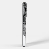 ブラック&ホワイトウルフ Case-Mate iPhoneケース (裏面 / 右)