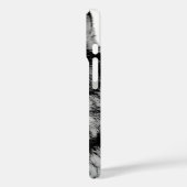 ブラック&ホワイトウルフ Case-Mate iPhoneケース (裏面 / 左)