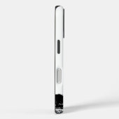 ブラック&ホワイトエッフェルタワー Case-Mate iPhoneケース (裏面 / 右)