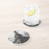 ブラック&ホワイトエッフェルタワーinパリ コースター (側面)