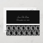ブラック&ホワイトエレガンスレースのようズ 案内ポストカード (正面/裏面)