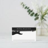 ブラック&ホワイトギター結婚の曲のリクエスト エンクロージャーカード (スタンド正面)