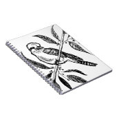 ブラック&ホワイトコカブラオンブランチスケッチ ノートブック (右側)