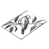 ブラック&ホワイトコカブラオンブランチスケッチ ノートブック (左側)