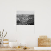 ブラック&ホワイトコロラドリバーイングランドキャニオン16x20 ポスター (キッチン)