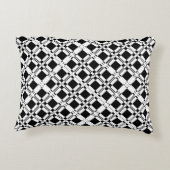 ブラック&ホワイトシック アクセントクッション (裏面)