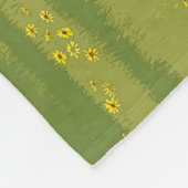 ブラック&ホワイトジプシーバンナーティンカーホ荷車を引くーマ フリースブランケット (角)