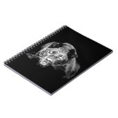 ブラック&ホワイトジャガー ノートブック (左側)