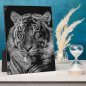 ブラック&ホワイトタイガー フォトプラーク (側面)