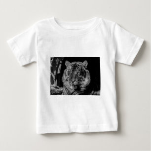 ブラック&ホワイトタイガー ベビーTシャツ
