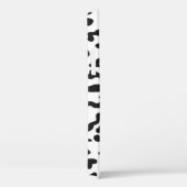 ブラック&ホワイトチータヒョウアニマルプリントケース – M Case-Mate iPhoneケース (裏面 / 右)