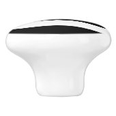 ブラック&ホワイトトロピカルパームツリーズシモダンック セラミックノブ (側面)