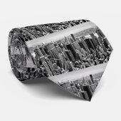 ブラック&ホワイトニューヨークシティネックウェア ネクタイ (ロール)