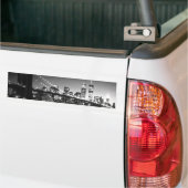 ブラック&ホワイトニューヨーク バンパーステッカー (トラック上)