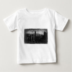 ブラック&ホワイトニューヨーク ベビーTシャツ