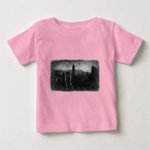 ブラック&ホワイトニューヨーク ベビーTシャツ