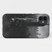 ブラック&ホワイトニューヨーク Case-Mate iPhoneケース (裏面(横))
