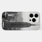 ブラック&ホワイトニューヨーク Case-Mate iPhoneケース (裏面 (横))