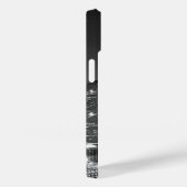ブラック&ホワイトニューヨーク Case-Mate iPhoneケース (裏面 / 右)