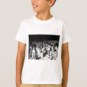 ブラック&ホワイトニューヨーク Tシャツ