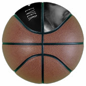 ブラック&ホワイトパパベ最高のアエバーカスタム写真 バスケットボール (右)