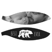 ブラック&ホワイトパパベ最高のアエバーカスタム写真 バスケットボール (パネル)