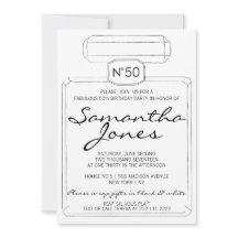 ブラック&ホワイトパリテーマファボラス50th誕生日