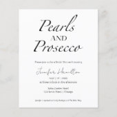 ブラック&ホワイトパール&プロセッコブライダルシャワー (正面)