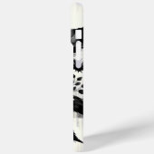 ブラック&ホワイトヒマワリiPhone & iPadケース Case-Mate iPhoneケース (裏面 / 左)