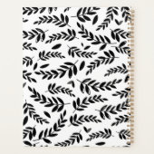 ブラック+ホワイトフリーピンクアップル先生プランナー プランナー手帳 (裏面)