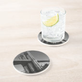 ブラック&ホワイトブルックリンブリッジ コースター (側面)