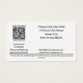 ブラック&ホワイトホリデー応援無料ギフト券カード (裏面)