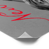 ブラック&ホワイトポップ・アートのアートニューヨーク ポスター (角)