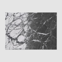 ブラック&ホワイトマーブルグモダンラムトレンディーパーティー 薄葉紙