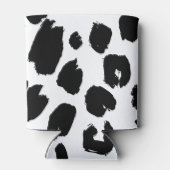 ブラック&ホワイトローパールプリントクーラーボックス 缶クーラー (裏面)